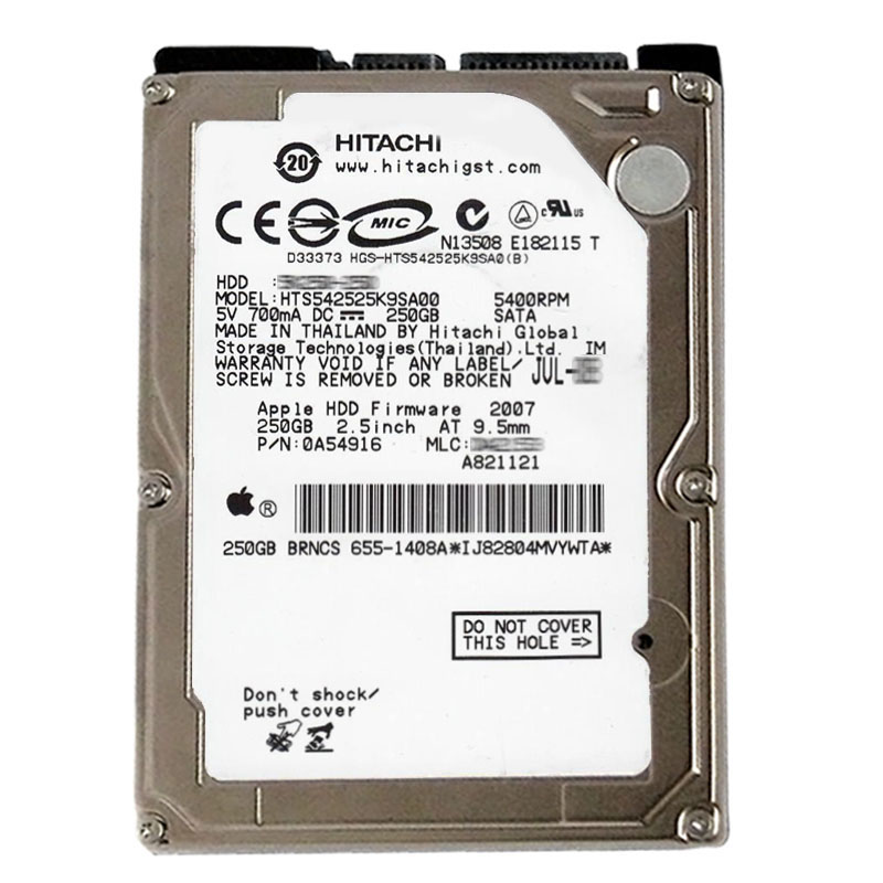 Hitachi 0A53590 - 200GB 7.2K SATA 1.5Gbps 2.5Inch 16MB Cache Hard Drive