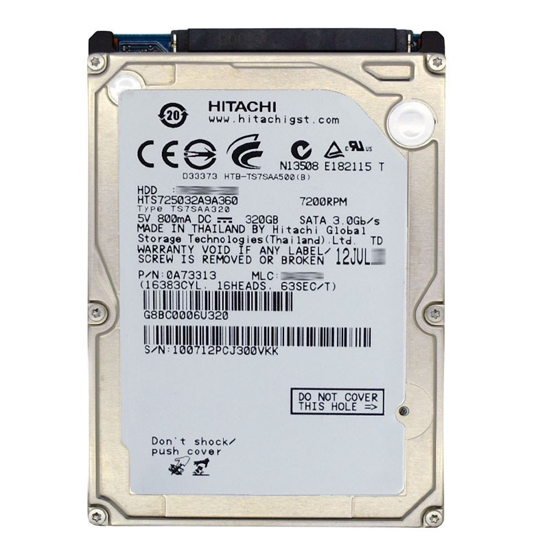 Hitachi 0A73313 - 320GB 7.2K SATA 2.5Inch Hard Drive