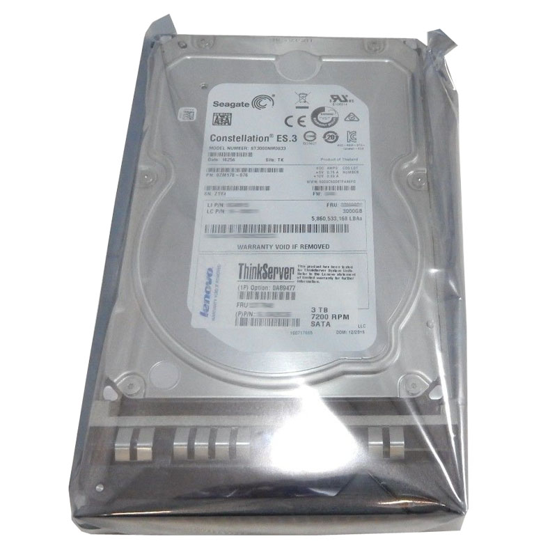 Lenovo 0A89477 - 3TB 7.2K SATA 6.0Gbps 3.5" Hard Drive