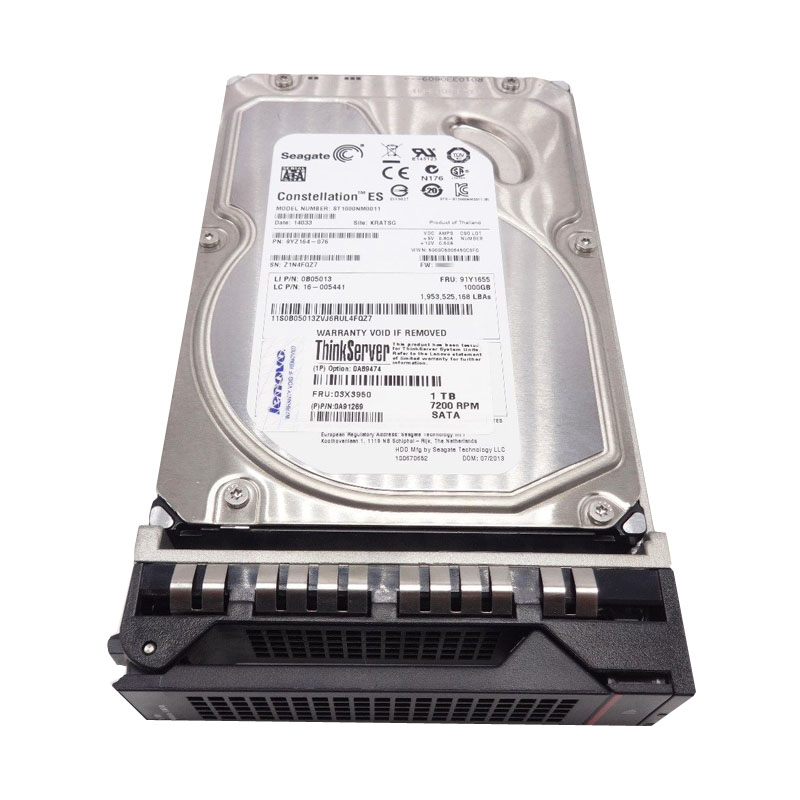 0B05013.jpg 0B05013 IBM - 1TB 7.2K SATA 3.5" Hard Drive - Image 1
