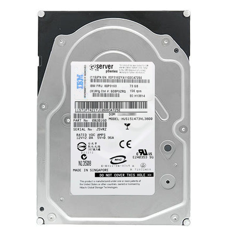 Hitachi 0B20160 - 73GB 15K SCSI 3.5Inch 16MB Cache Hard Drive