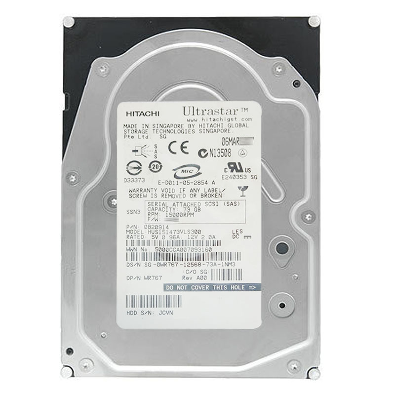 Hitachi 0B20914 - 73GB 15K SAS 3.5Inch 16MB Cache Hard Drive