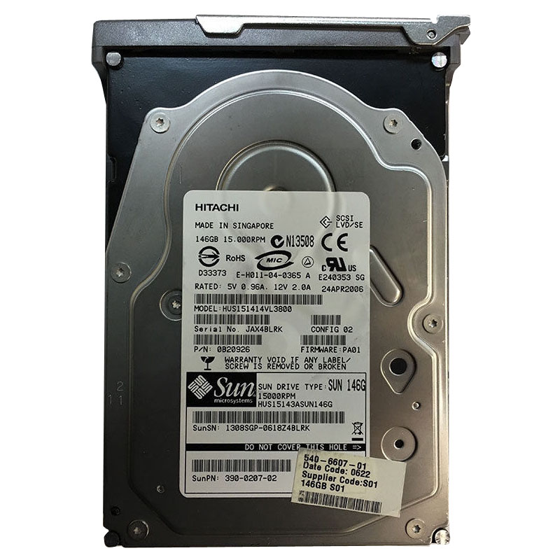 0B20926 Hitachi - 146GB 15K SCSI 3.5" Hard Drive
