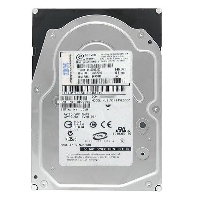 Hitachi 0B20994 - 147GB 15K SAS 3.5Inch Hard Drive