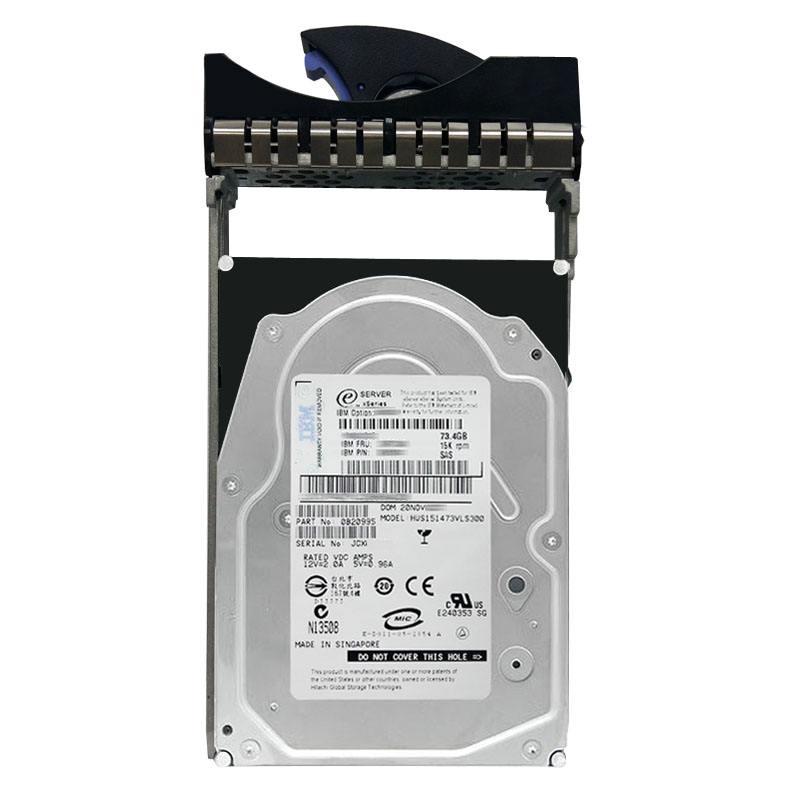 0B20995.jpg IBM 0B20995 - 73.4GB 15K SAS 3.5" Hard Drive - Image 1