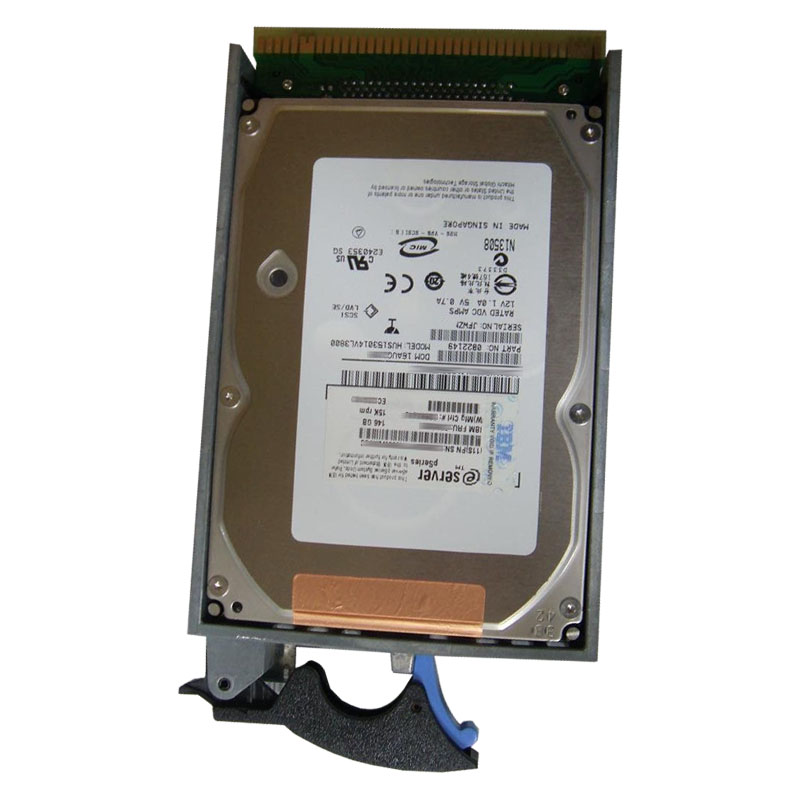 0B22149.jpg IBM 0B22149 - 146GB 15K 80-PIN Ultra-320 SCSI 3.5" Hard Drive - Image 1