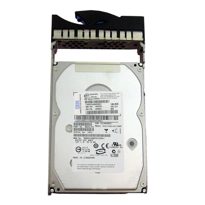 0B22155.jpg IBM 0B22155 - 146.8GB 15K SAS 3.5" Hard Drive - Image 1