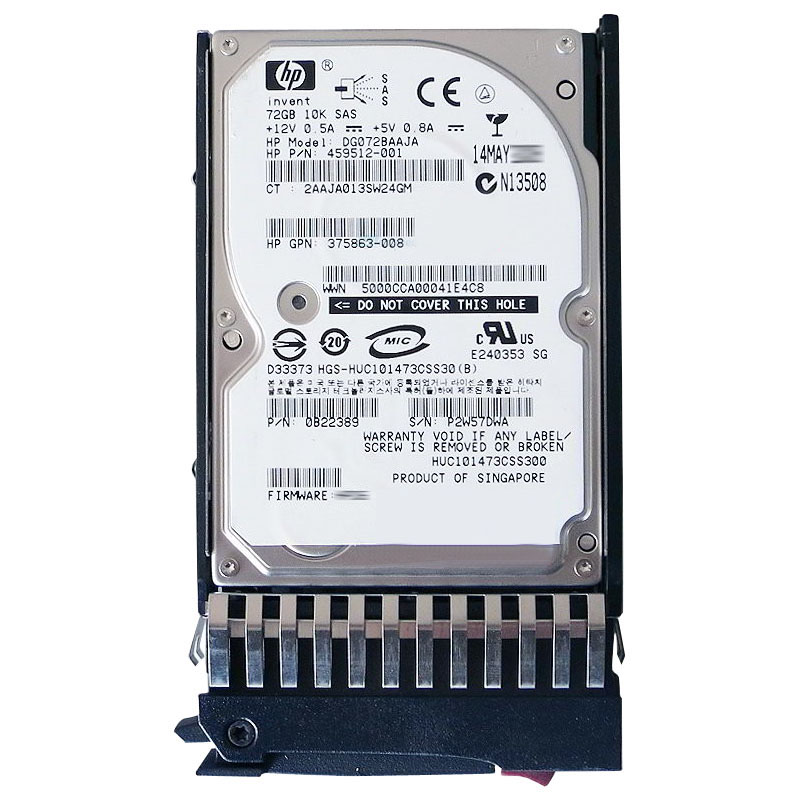 Hitachi 0B22389 - 72GB 10K SAS 2.5" Hard Drive