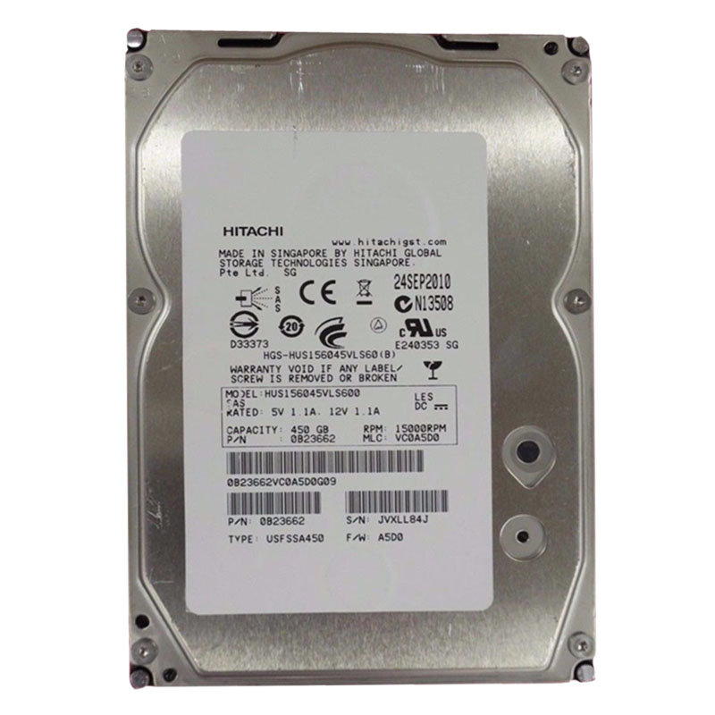 Hitachi 0B23662 - 450GB SAS 15000RPM 64MB Cache Hard Drive