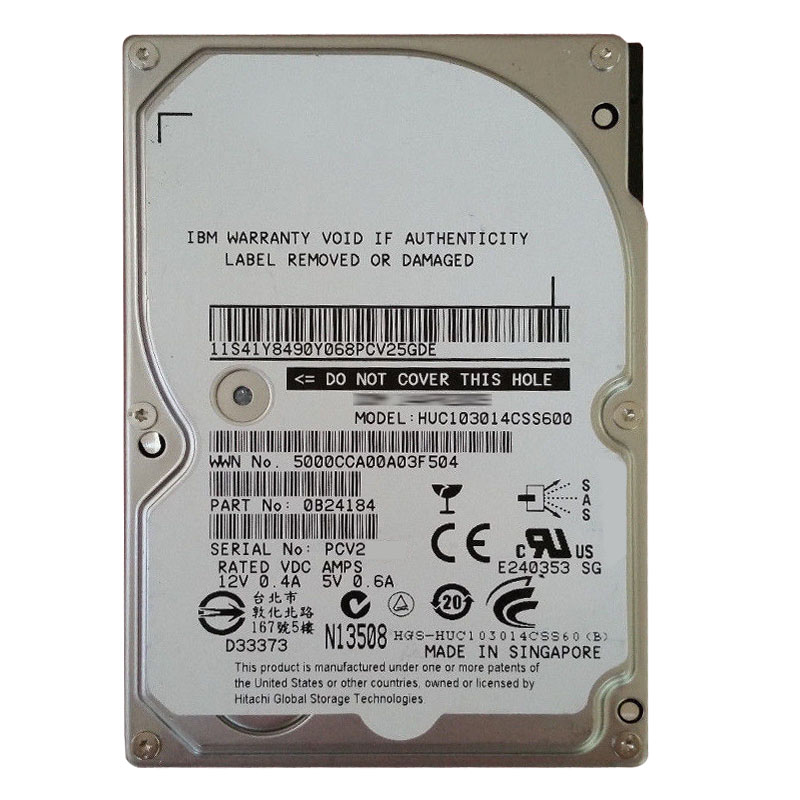 Hitachi 0B24184 - 146GB 10K SAS 2.5Inch 64MB Cache Hard Drive