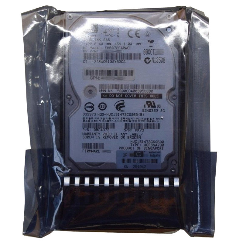 0B24373.jpg HP 0B24373 - 72GB 15K SAS 6.0Gbps 2.5" Hard Drive - Image 1