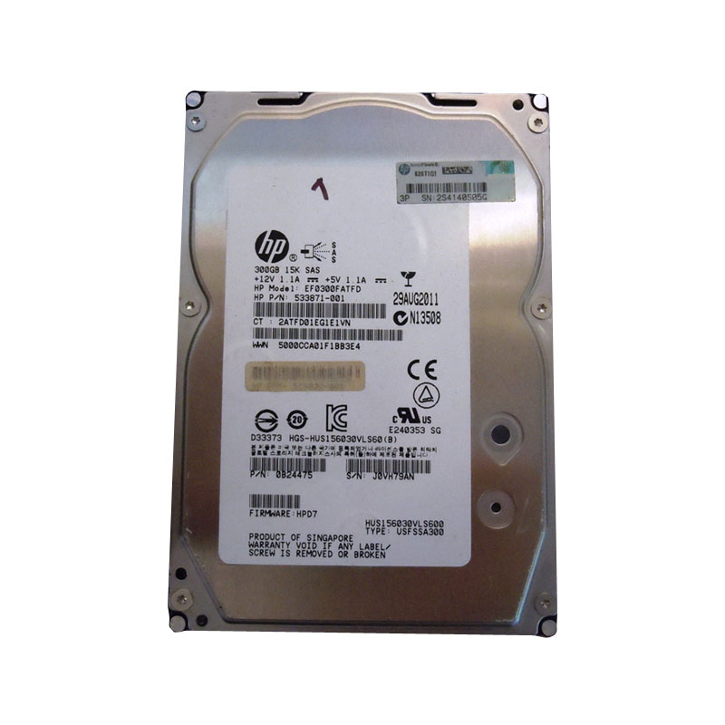 HP 0B24475 - 300GB 15000RPM 3.5-Inch SCSI Hard Drive