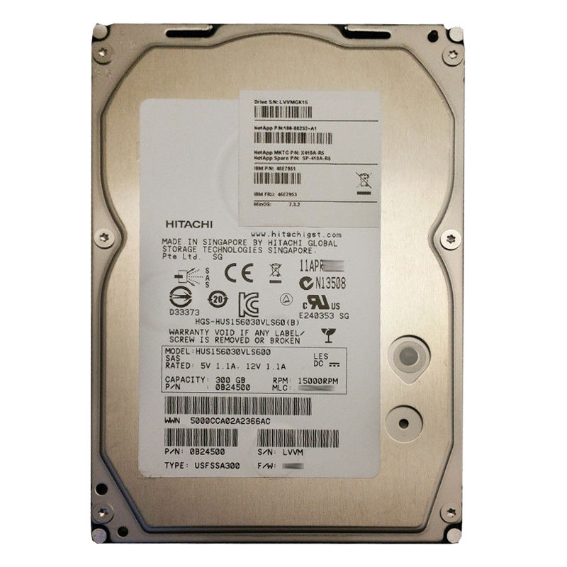 Hitachi 0B24500 - 600GB 15K SAS 6.0Gbps 3.5Inch 16MB Cache Hard Drive