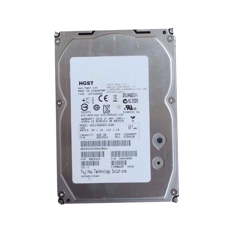 0B24523.jpg 0B24523 Hitachi - 600GB 15K SAS 3.5" Hard Drive - Image 1