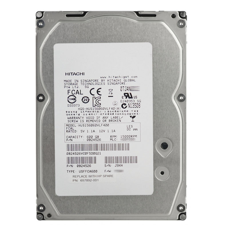 Hitachi 0B24526 - 600GB 15K Fibre Channel 4.0Gbps 3.5Inch 64MB Cache Hard Drive