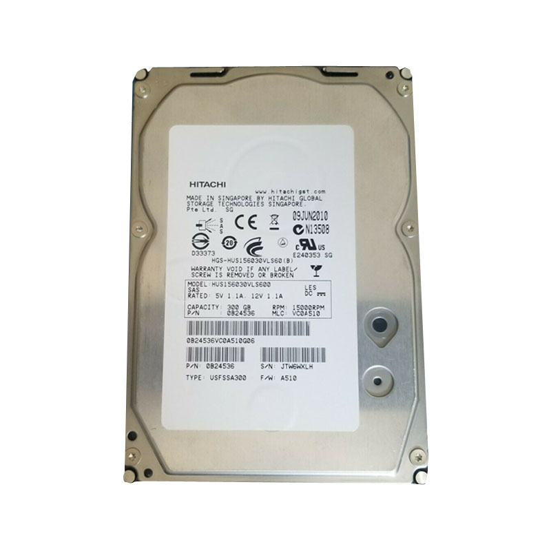 0B24536.jpg Hitachi 0B24536 - 300GB 15K SAS 3.5" 64MB Cache Hard Drive - Image 1