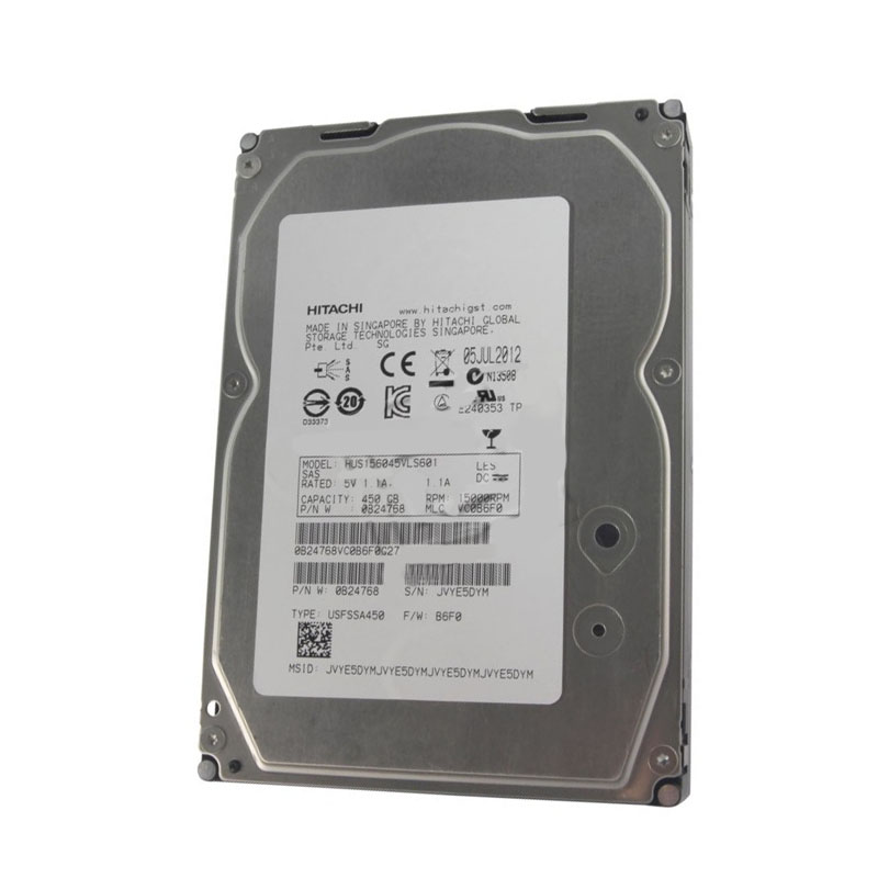 0B24768.jpg Hitachi 0B24768 - 450GB SAS 15000RPM 64MB Cache Hard Drive - Image 1