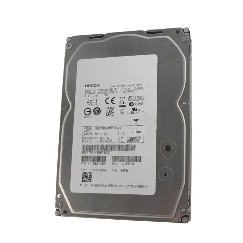0B24768.jpg Hitachi 0B24768 - 450GB SAS 15000RPM 64MB Cache Hard Drive - Image 1