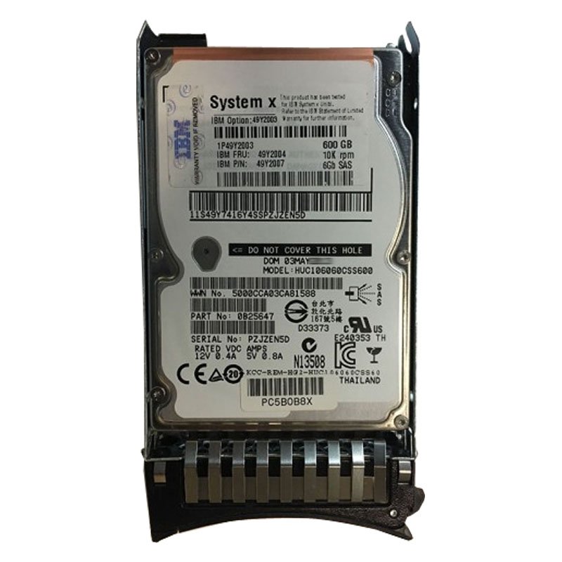 Hitachi 0B25647 - 600GB 10K SAS 2.5" 64MB Cache Hard Drive