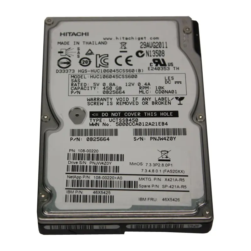 0B25664.jpg 0B25664 IBM - 450GB 10K SAS Hard Drive - Image 1