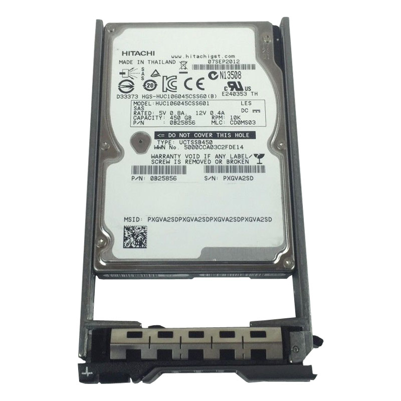 Hitachi 0B25856 - 450GB 10K SAS 6.0Gbps 2.5" Hard Drive