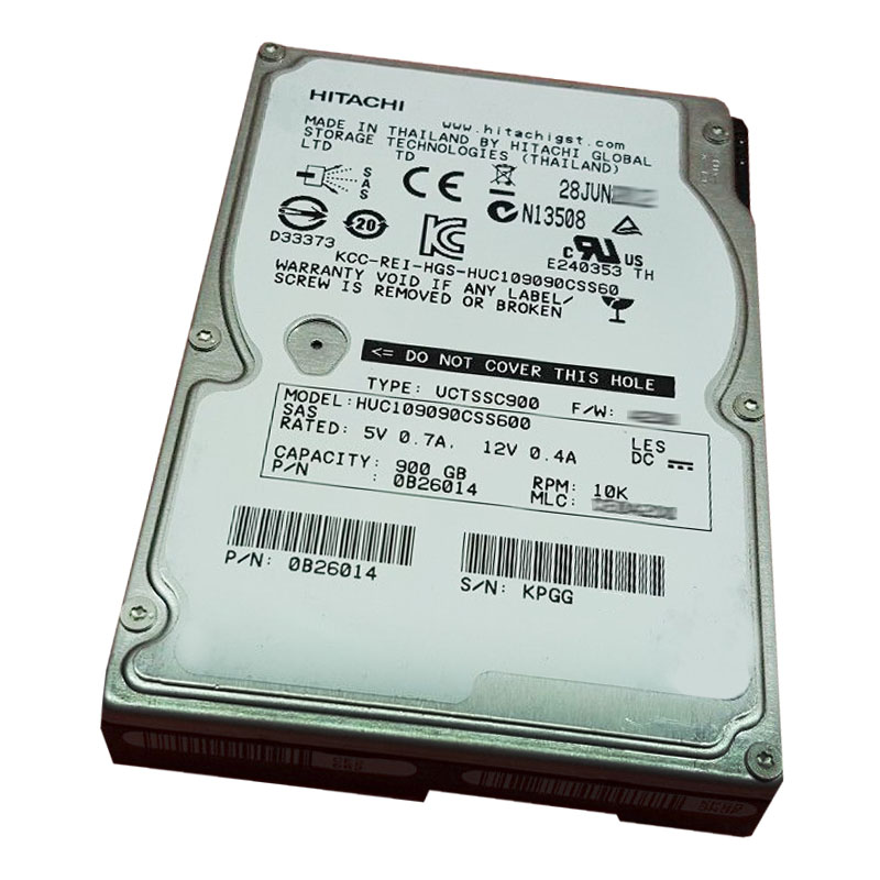 Hitachi 0B26014 - 900GB 10K SAS 6.0Gbps 2.5Inch 64MB Cache Hard Drive