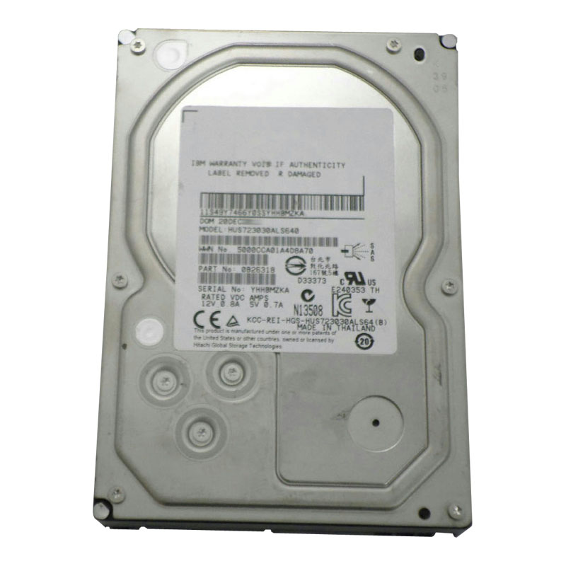 Hitachi 0B26318 - 3TB 7.2K SAS 6.0Gbps 3.5" 64MB Cache Hard Drive