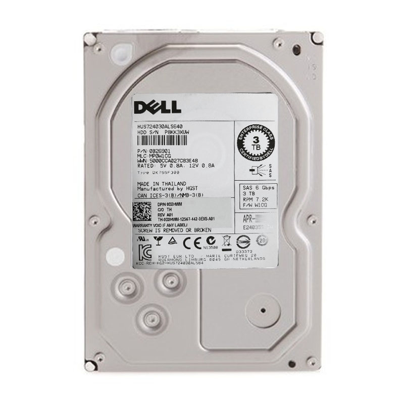 0B26901 Hitachi - 3TB 7.2K SAS 3.5" 64MB Hard Drive