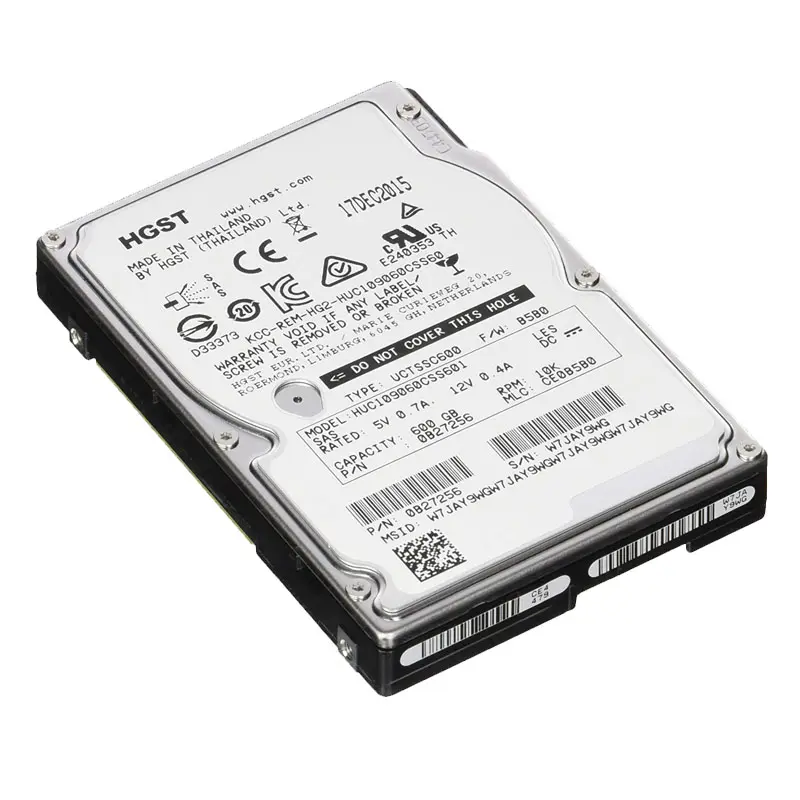 0B27256.jpg Hitachi 0B27256 - Ultrastar C10K900 600GB 10000RPM SAS Hard Drive - Image 1
