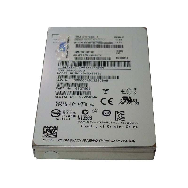 0B27500 Hitachi - 400GB SAS 2.5" Hard Drive