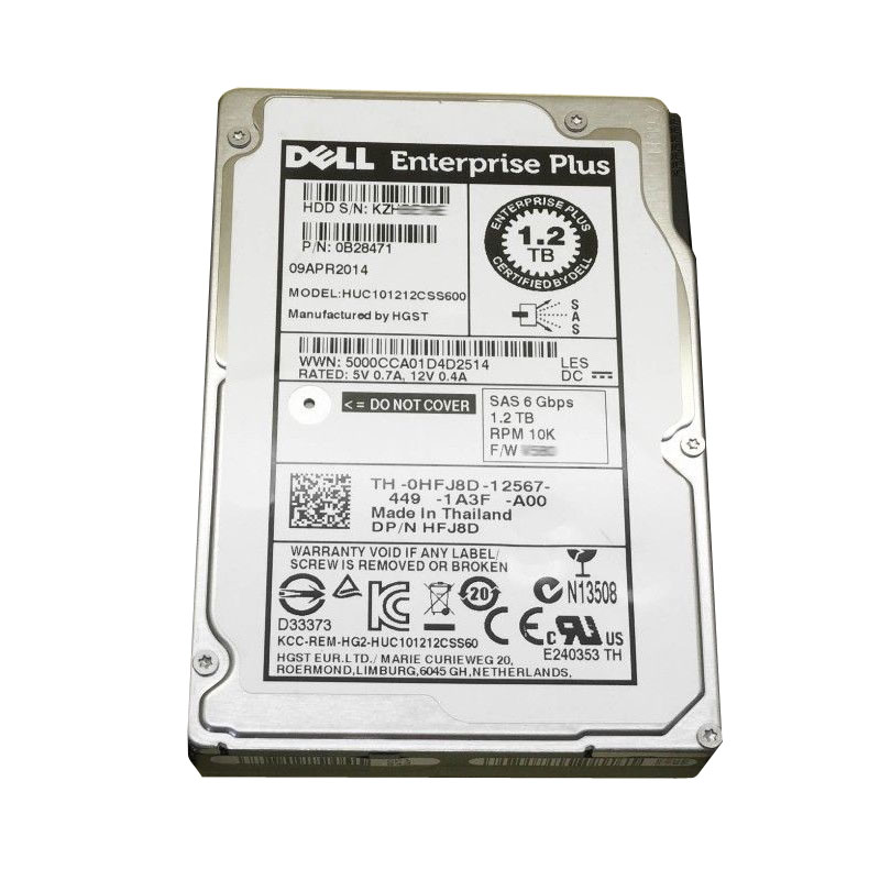 Hitachi 0B28471 - 1.2TB 10 SAS 2.5" Hard Drive