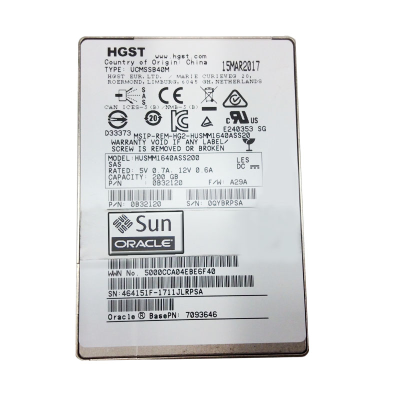 Hitachi 0B32120 - 200GB SAS 2.5" SSD