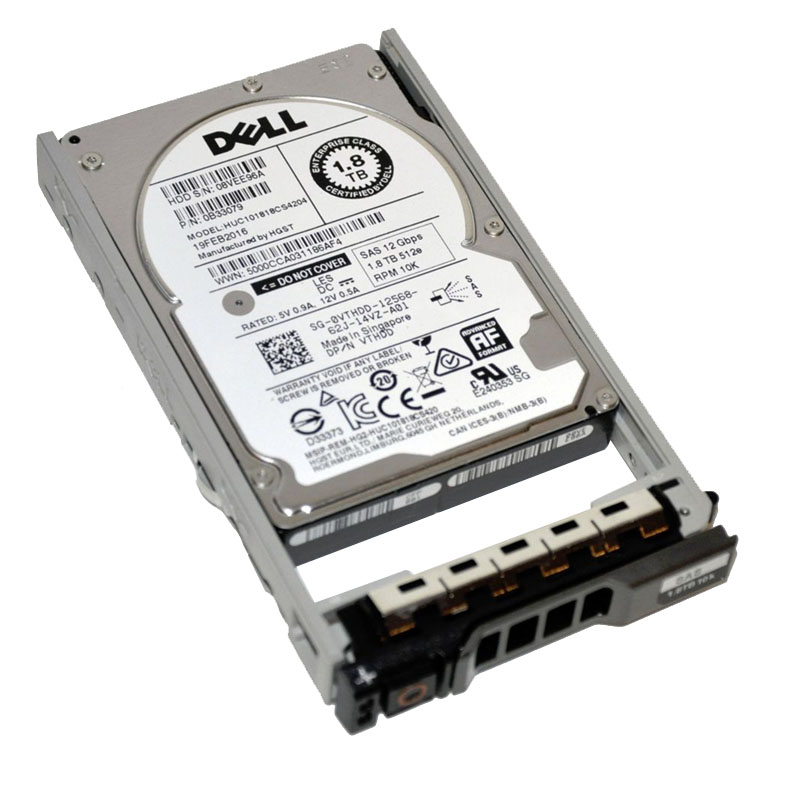Hitachi 0B33079 - 1.8TB 10 SAS 2.5" 128MB Hard Drive