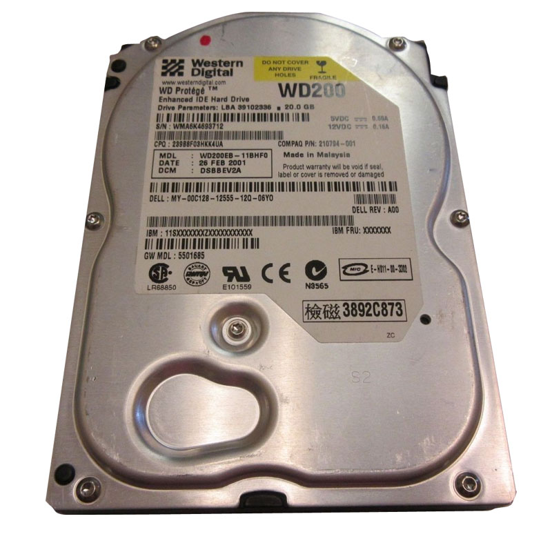 Dell 0C128 - 20GB 5400RPM 3.5Inch Hard Drive