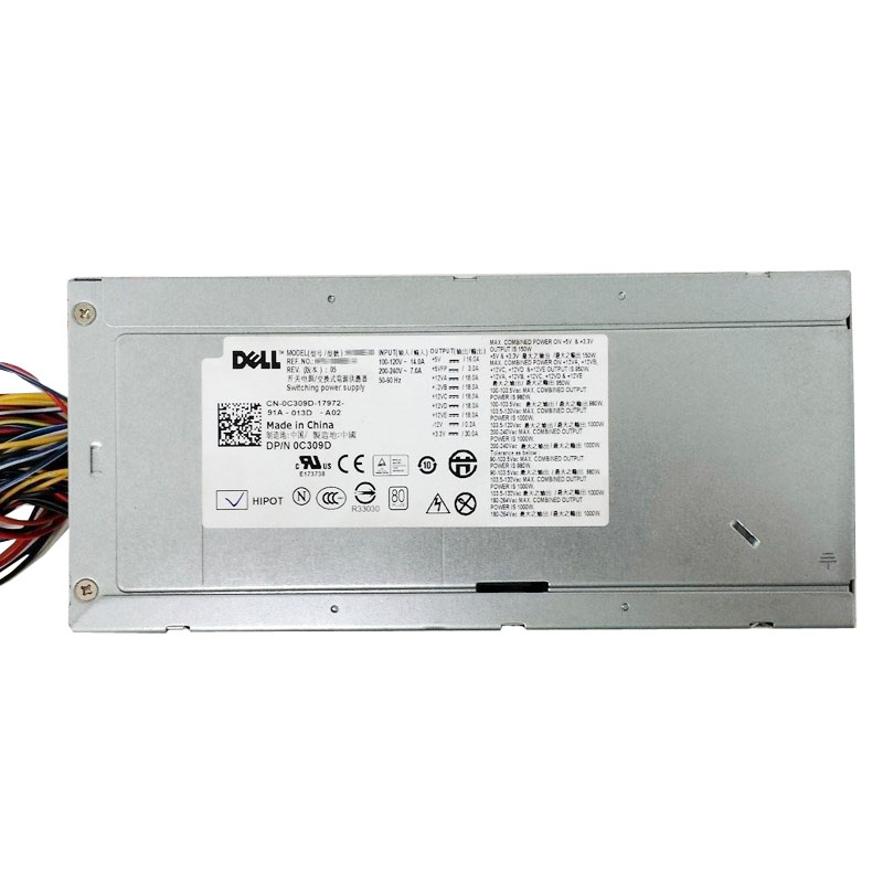 Dell 0C309D - 1000W Power Supply For Precision T7400