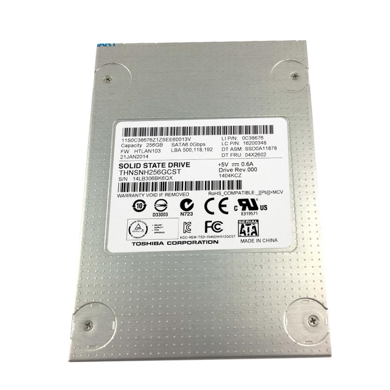Lenovo 0C38676 - 256GB SATA 2.5" SSD