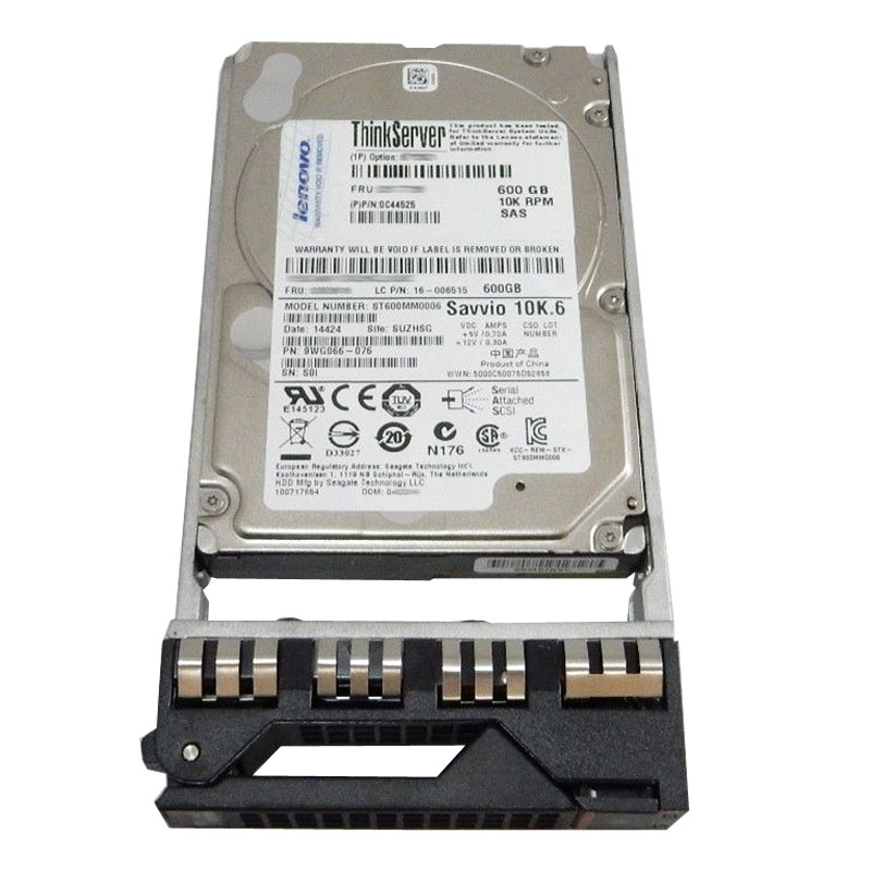 Lenovo 0C44525 - ThinkServer 600GB 10K SAS 6.0Gbps 2.5" Hard Drive