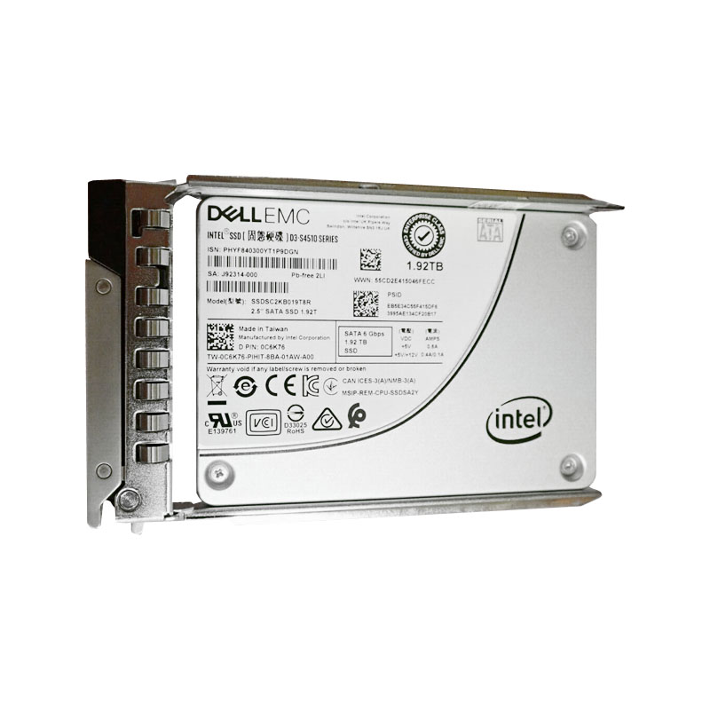 Dell 0C6K76 - 1.92TB SATA 6.0Gbps 2.5" SSD