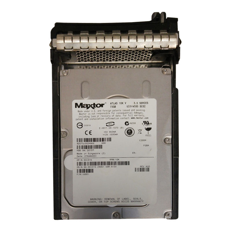 Dell 0CC315 - 73GB 10K 80-PIN Ultra-320 SCSI 3.5" 8MB Cache Hard Drive