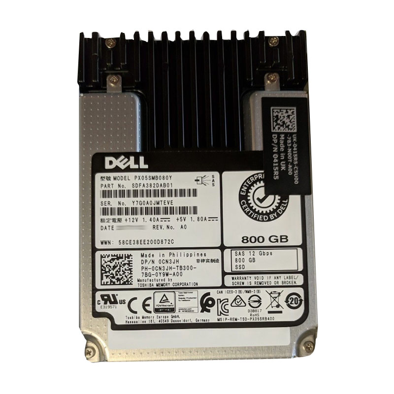 Dell 0CN3JH - 800GB SAS 2.5" SSD
