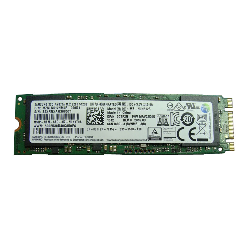 Dell 0CTF2N - 512GB SATA SSD