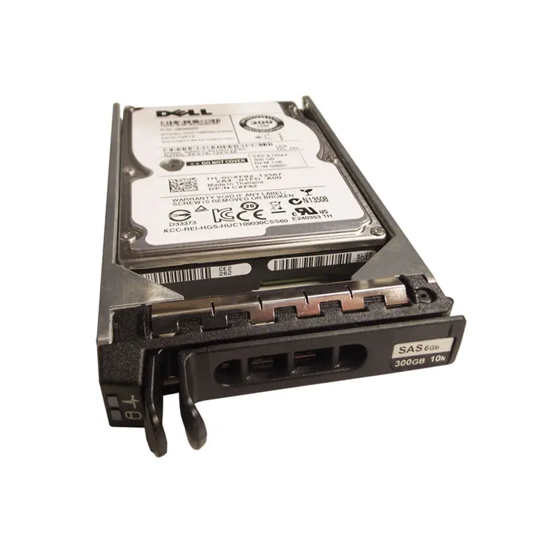 0CXF82.jpg Dell 0CXF82 - 300GB 10K SAS 6.0Gbps 2.5" 64MB Cache Hard Drive - Image 1