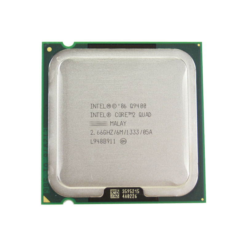 0D446H.jpg Dell 0D446H - Core 2 Quad 2.66Ghz 6MB Cache Processor Only - Image 1