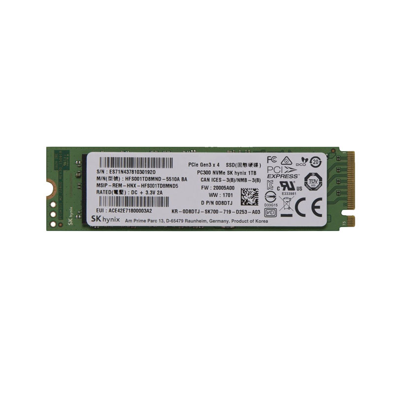 Dell 0D8DTJ - 1TB NVMe SSD