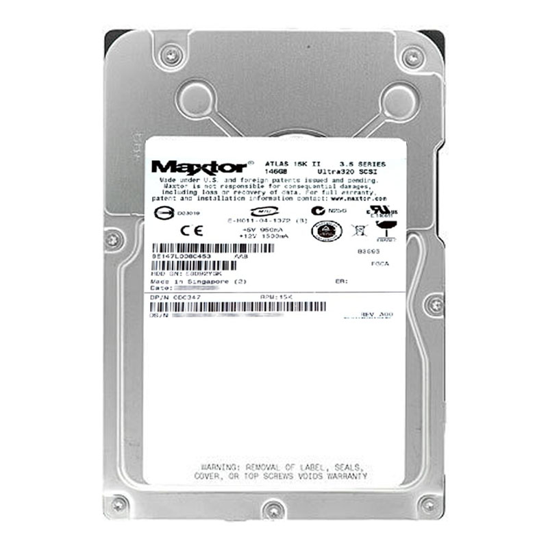 Dell 0DC347 - 146GB 15K 68-PIN SCSI 3.5" Hard Drive