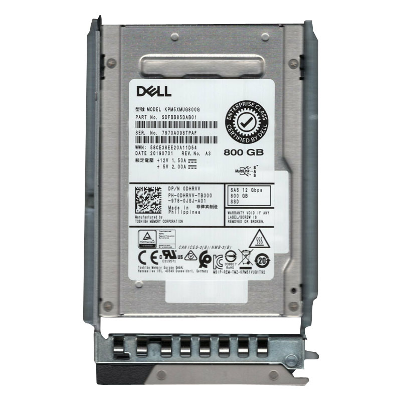 Dell 0DHRVV - 800GB SAS 2.5" SSD