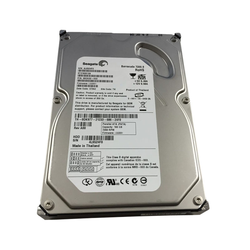 Dell 0DK977 - 160GB 7.2K IDE 3.5" Hard Drive