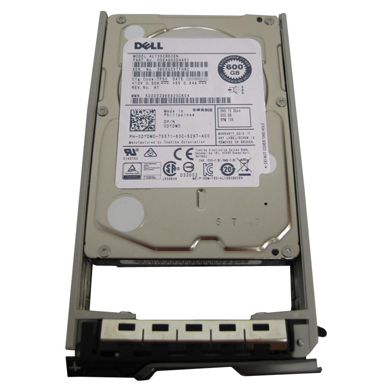 Dell 0DYDW0 - 600GB 15K SAS 12.0Gbps 2.5" Hard Drive