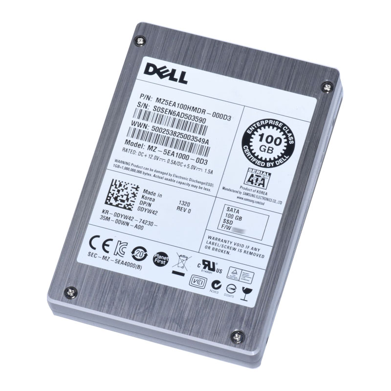 Dell 0DYW42 - 100GB SATA 2.5" SSD
