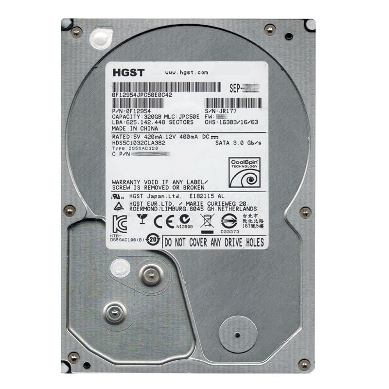 Hitachi 0F12954 - 320GB SATA 3.0Gbps 3.5Inch Hard Drive